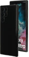 Mobiparts hoesje geschikt voor Samsung Galaxy S22 Ultra - Zacht TPU - Schokabsorberend TPU - Grip Coating - Zwart