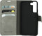 Mobiparts hoesje geschikt voor Samsung Galaxy S22 - Wallet/Boekhoesje - Eco Leer - Magneet Sluiting - Opberg vakken - Grijs