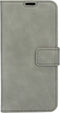 Mobiparts hoesje geschikt voor Samsung Galaxy S22 - Wallet/Boekhoesje - Eco Leer - Magneet Sluiting - Opberg vakken - Grijs