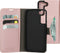 Mobiparts hoesje geschikt voor Samsung Galaxy S22 - Wallet/Boekhoesje - Eco Leer - Magneet Sluiting - Opberg vakken - Roze
