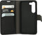 Mobiparts hoesje geschikt voor Samsung Galaxy S23 Ultra - Wallet/Boekhoesje - Eco Leer - Magneet Sluiting - Opberg vakken - Zwart