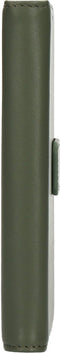 Mobiparts hoesje geschikt voor Samsung Galaxy S23 - Wallet 2-in-1 Boekhoesje - MagSafe - Echt Leder - Uitneembare Case - Sterke Magneet Sluiting - Contactloos betalen - Groen