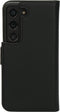 Mobiparts hoesje geschikt voor Samsung Galaxy S23 - Wallet 2-in-1 Boekhoesje - MagSafe - Echt Leder - Uitneembare Case - Sterke Magneet Sluiting - Contactloos betalen - Zwart