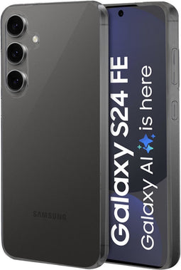Mobiparts hoesje geschikt voor Samsung Galaxy S24 FE - Zacht TPU - Schokabsorberend TPU - Grip Coating - Transparant