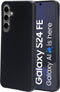 Mobiparts hoesje geschikt voor Samsung Galaxy S24 FE - Zacht TPU - Schokabsorberend TPU - Grip Coating - Zwart