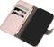 Mobiparts hoesje geschikt voor Samsung Galaxy S24 - Wallet/Boekhoesje - Eco Leer - Magneet Sluiting - Opberg vakken - Roze