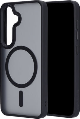 Mobiparts hoesje geschikt voor Samsung Galaxy S25 - Hardcover - MagSafe - Zwart