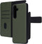Mobiparts hoesje geschikt voor Samsung Galaxy S25 - Wallet 2-in-1 Boekhoesje - MagSafe - Echt Leder - Uitneembare Case - Sterke Magneet Sluiting - Contactloos betalen - Groen
