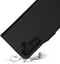 Mobiparts hoesje geschikt voor Samsung Galaxy S25 - Wallet/Boekhoesje - Eco Leer - Magneet Sluiting - Opberg vakken - Zwart