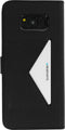 Mobiparts hoesje geschikt voor Samsung Galaxy S8+ - Wallet/Boekhoesje - Eco Leer - Magneet Sluiting - Opberg vakken - Zwart