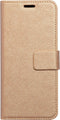 Mobiparts hoesje geschikt voor Samsung Galaxy S9 - Saffiano Wallet/Portemonnee hoesje - Magneet Sluiting - 3 Opbergvakken - Bruin Koper