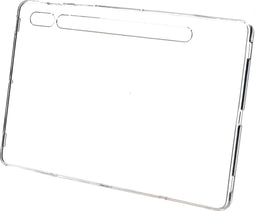 Mobiparts hoesje geschikt voor Samsung Galaxy Tab S7 - Zacht TPU - Schokabsorberend TPU - Grip Coating - Transparant