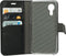 Mobiparts hoesje geschikt voor Samsung Galaxy Xcover 5 - Wallet/Boekhoesje - Eco Leer - Magneet Sluiting - Opberg vakken - Zwart