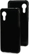 Mobiparts hoesje geschikt voor Samsung Galaxy Xcover 5 - Zacht TPU - Schokabsorberend TPU - Grip Coating - Zwart