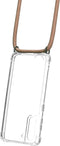 Mobiparts Lanyard Case Samsung Galaxy S21 Nude Cord