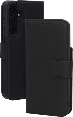 Mobiparts Leather Wallet Case geschikt voor Samsung Galaxy A35 - Zwart