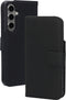 Mobiparts Leather Wallet Case geschikt voor Samsung Galaxy S24 FE - Zwart