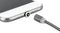 Mobiparts Magnetic Apple Lightning to USB Cable 1.5A Dark Grijs 1M