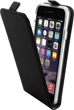 Mobiparts Premium Flip TPU Case geschikt voor Apple iPhone 6/6s Apple iPhone 6/6sS - Zwart