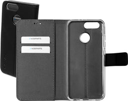 Mobiparts Premium Wallet TPU geschikt voorHuawei Nova 2 - Zwart
