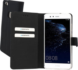 Mobiparts Premium Wallet TPU geschikt voorHuawei P10 Lite - Zwart