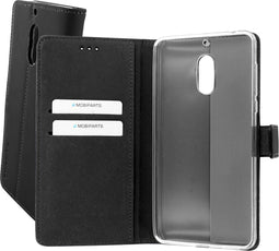 Mobiparts Premium Wallet TPU geschikt voorNokia 6 - Zwart