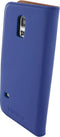 Mobiparts Premium Wallet TPU geschikt voorSamsung Galaxy S5 Mini - Blauw