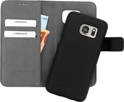 Mobiparts Premium Wallet TPU geschikt voorSamsung Galaxy S7 - Zwart