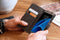 Mobiparts Premium Wallet TPU geschikt voorSamsung Galaxy S8 - Blauw