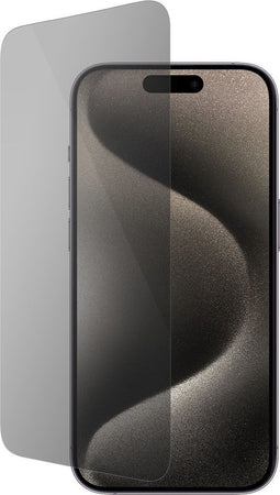 Mobiparts Privacy Screenprotector geschikt voor Apple iPhone 15 Pro - Privacy bescherming - Gehard Glas - Anti-bacterieel