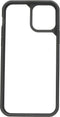 Mobiparts Rugged Clear Case geschikt voor Apple iPhone 12/12 Pro - Zwart Transparant