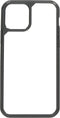 Mobiparts Rugged Clear Case geschikt voor Apple iPhone 12/12 Pro - Zwart Transparant