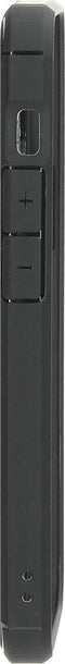 Mobiparts Rugged Clear Case geschikt voor Apple iPhone 12 Mini - Zwart Transparant