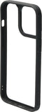 Mobiparts Rugged Clear Case geschikt voor Apple iPhone 13 Pro - Zwart Transparant