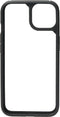 Mobiparts Rugged Clear Case geschikt voor Apple iPhone 13 - Zwart Transparant