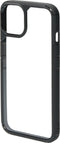 Mobiparts Rugged Clear Case geschikt voor Apple iPhone 13 - Zwart Transparant