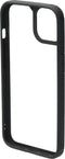 Mobiparts Rugged Clear Case geschikt voor Apple iPhone 13 - Zwart Transparant