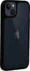 Mobiparts Rugged Clear Case geschikt voor Apple iPhone 14 Plus - Zwart Transparant