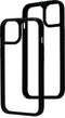 Mobiparts Rugged Clear Case geschikt voor Apple iPhone 14 Pro Max - Zwart Transparant