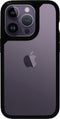 Mobiparts Rugged Clear Case geschikt voor Apple iPhone 14 Pro - Zwart Transparant