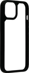 Mobiparts Rugged Clear Case geschikt voor Apple iPhone 14 Pro - Zwart Transparant