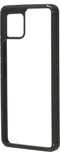 Mobiparts Rugged Clear Case geschikt voor Samsung Galaxy A42 5G - Zwart Transparant