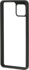Mobiparts Rugged Clear Case geschikt voor Samsung Galaxy A42 5G - Zwart Transparant