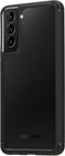 Mobiparts Rugged Clear Case geschikt voor Samsung Galaxy S21 Plus - Zwart Transparant