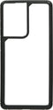 Mobiparts Rugged Clear Case geschikt voor Samsung Galaxy S21 Ultra - Zwart Transparant