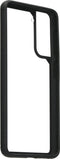 Mobiparts Rugged Clear Case geschikt voor Samsung Galaxy S21 - Zwart Transparant