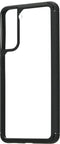 Mobiparts Rugged Clear Case geschikt voor Samsung Galaxy S21 - Zwart Transparant