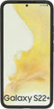 Mobiparts Rugged Clear Case geschikt voor Samsung Galaxy S22 Plus - Zwart Transparant