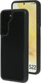 Mobiparts Rugged Clear Case geschikt voor Samsung Galaxy S22 - Zwart Transparant