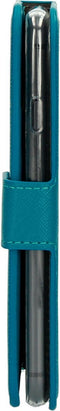 Mobiparts Saffiano Wallet Case Apple iPhone 7/8/SE (2020/2022) Turquoise